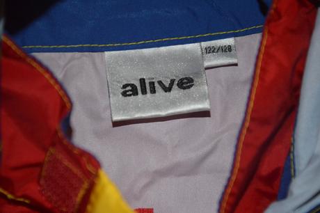 116 122 nepromokavá bunda podgumovaná pláštěnka, alive,122