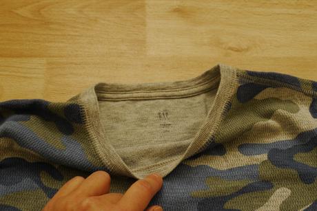 Gap tricko modre maskacove dlouhy rukav vel.l, gap,152