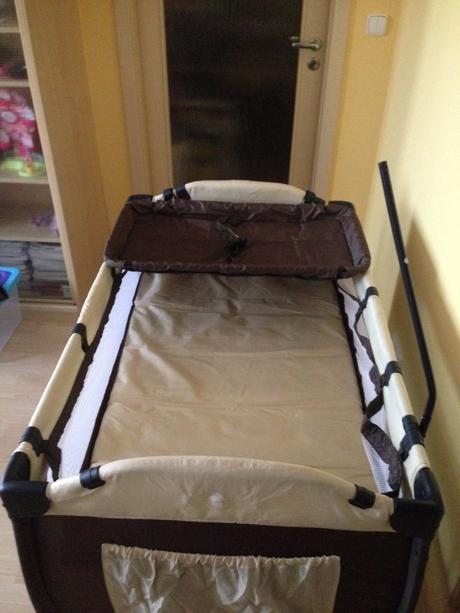 Skládací cestovní dětská postýlka, šířka (cm): 65,délka (cm): 120