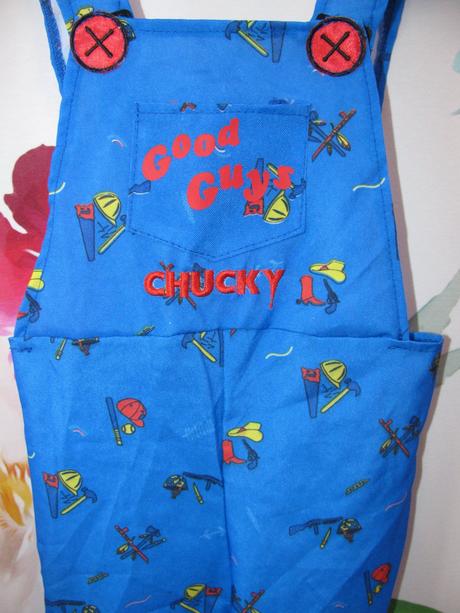 Karnevalový kostým-kalhoty řemeslník,nebo chucky,