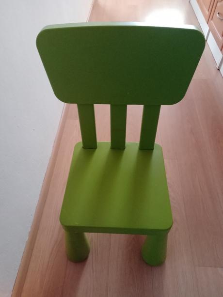 Dětská židle mammut zelená, 