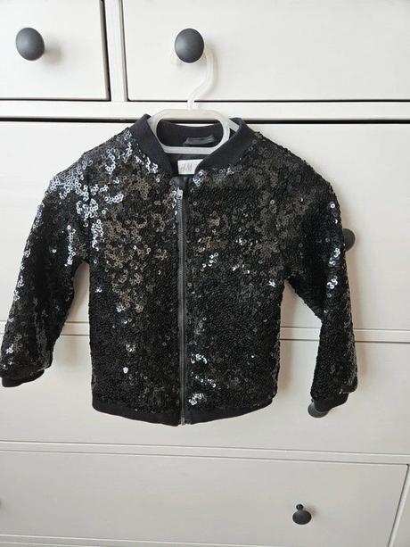 Bomber s flitry h&m, vel. 98/104, h&m,98