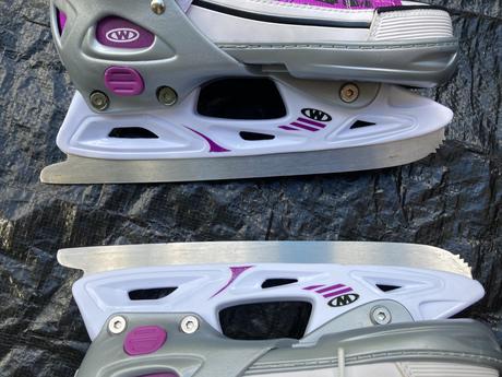 Rostoucí brusle 2v1 (led/inline) worker (m 37-40),