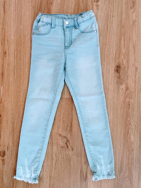 Džíny, rifle, džegíny, kalhoty vel. 122, reserved,122