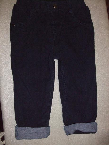 Kordové kalhoty, f&f,86