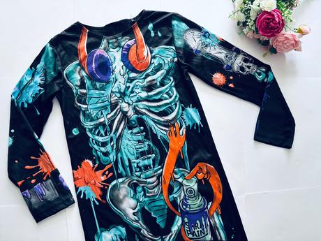 An8/ kostým kostlivec - v.9/10 let, 