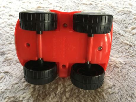 Dětské autíčko oball červené, 