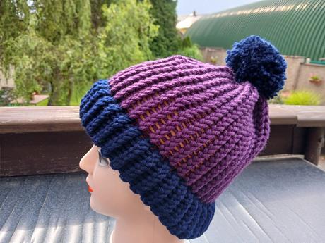 Pletený kulich dvojitý lem (různé barvy), 34 - xxxl