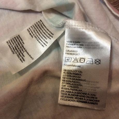 Bavlněné šaty s proužky h&m, h&m,104