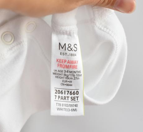 Tílko vel. 3 - 6 m, marks & spencer,68
