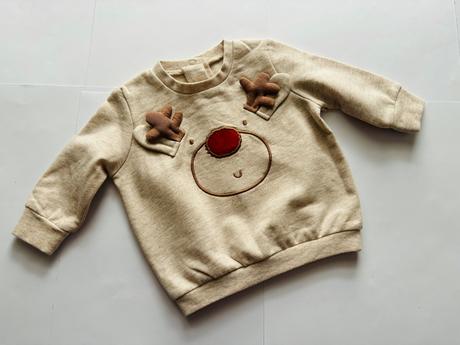 Mikina vánoční - v.0/3 měs, 62