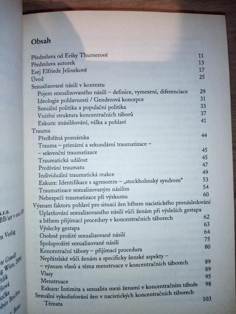 Kniha sexualizované násilí v koncentračním táboře, 