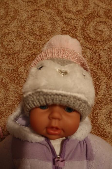 Čepice + rukavice, f&f,68