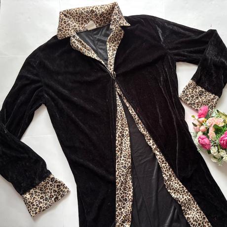 An7/ kostým plášť semišový dospělý- cca s/m, 