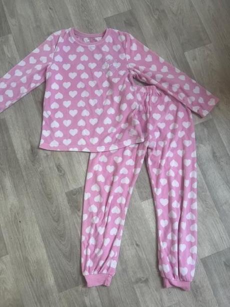 Pyžamo teplé, primark,134