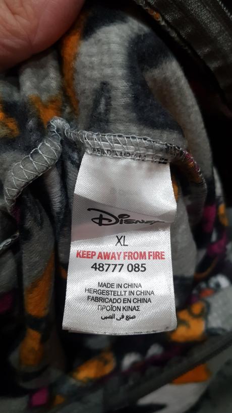 Fleesový overal značky disney, vel. xl., disney,xl
