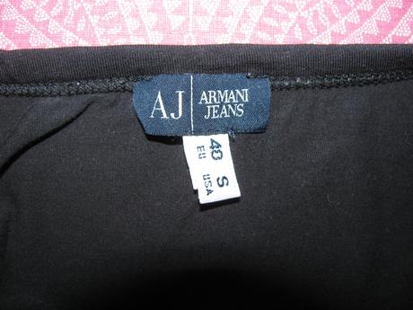 Dámské elastické tričko armani jeans, armani,s