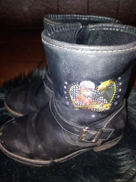 Dívčí kozačky kouzelná beruška vel.28, 18 cm, 28