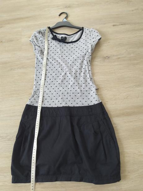Šedočerné šaty, reserved,146