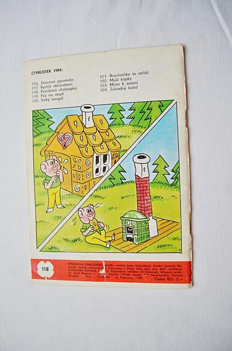 Dětský časopis čtyřlístek 118/ perníková chaloupka,