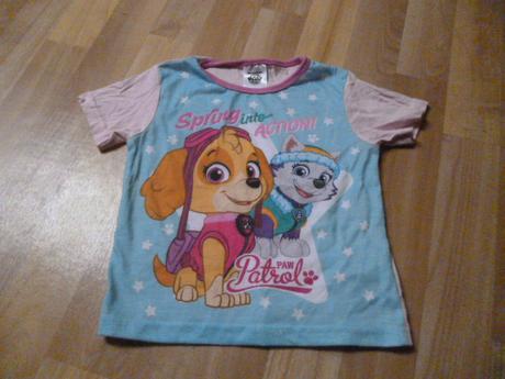 Triko tlapková patrola 2-3, 98