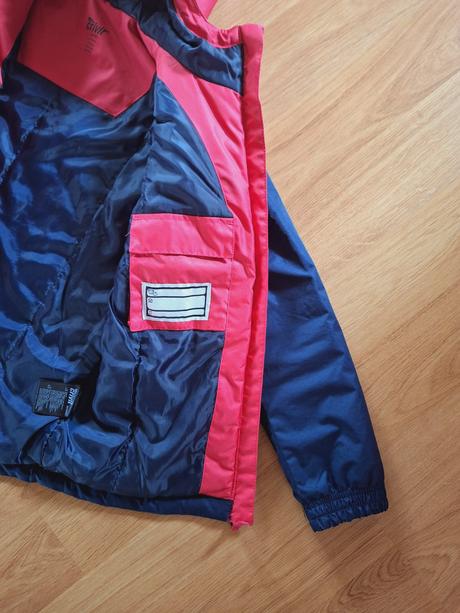 Bunda zimní zn.crivit červená - modrá, vel.134-140, crivit,134