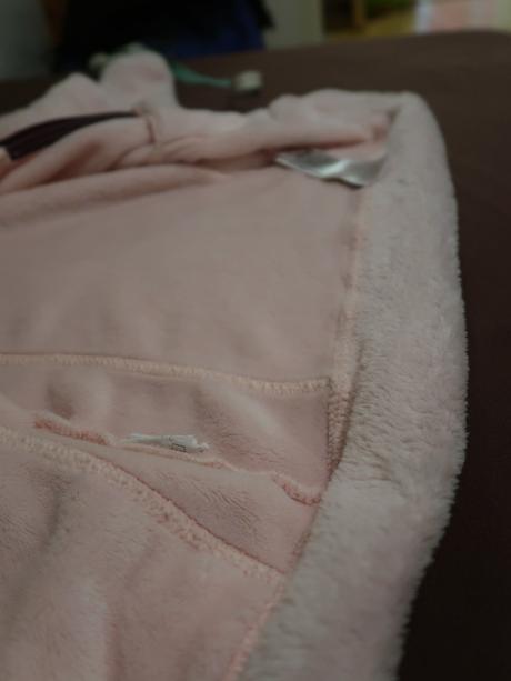 Měkká, teplá,fleecová mikina - růžová vel.110, decathlon,110