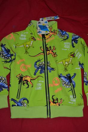 Kvalitní mikina kugo na zip,bavlna,104-128, kugo,104 / 116 / 128