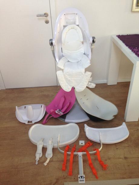 Jídelní židlička fresco bloom loft + cestovní, 