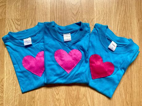 Pískací trička - handmade, 110 / 128 / 140 / 152