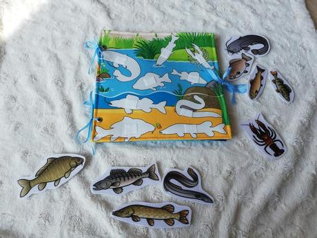 Quiet book pro rybáře,