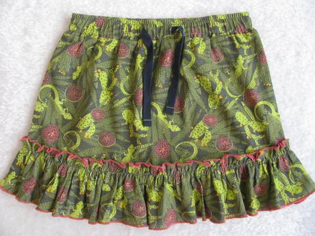 Barevná dívčí letní sukně, house,104