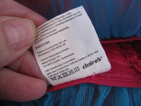 Barevná tylová vícevrstvá sukně, 104