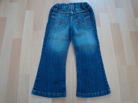 Džíny pro holčičky - modré, vel. 4-5 let, chilled chick,110