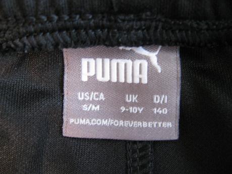 Dětské tréninkové 3/4 tepláky puma, puma,140