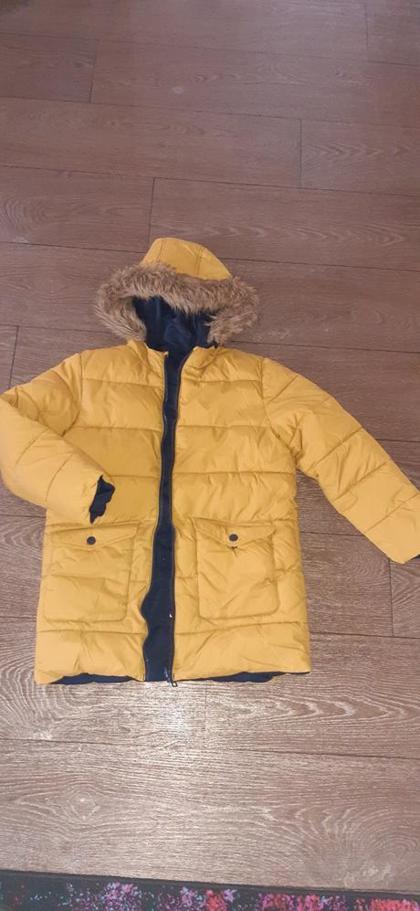 Zimní oboustranná párka m&s, marks & spencer,140
