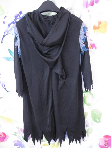 Karnevalový kostým s kapucí-kostlivci halloween,