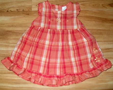 Plátěné šatečky s kloboučkem, adams,68