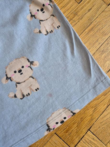 Letní šaty s pejsky, h&m,128