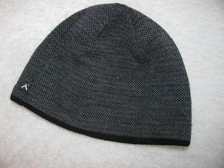 Zimní čepice pánská, chlapecká šedočerná, 58