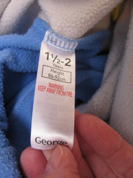 Fleecový overal na spaní pejsek, george,92