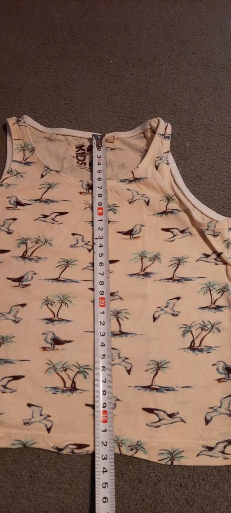 Chlapecká tílka vel. cca 110, cena za obě 30,-, 110