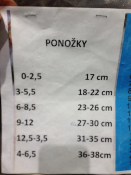 Barvy ponožky 23-26cm next 6 párů vel.6-8,5 bavlna, next,23