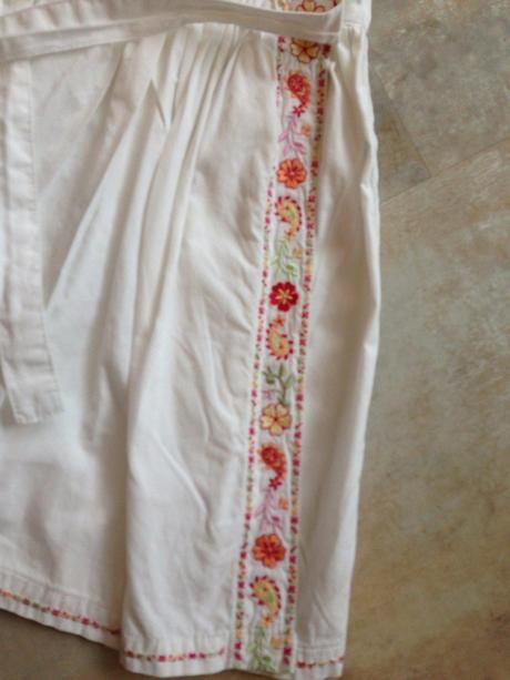 Zavinovací šaty 1,5-2r výšivka mothercare květiny, mothercare,92