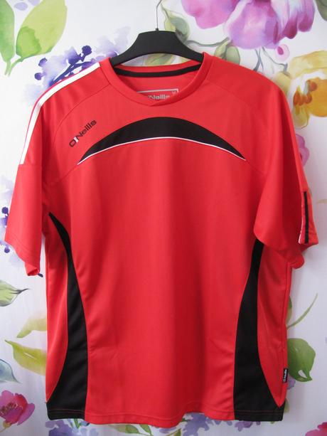 Sportovní pružné červené tričko o'neills, m