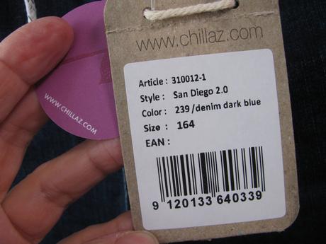 Chlapecké pružné džíny chillaz, 164