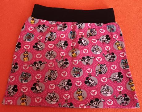 Minisukně růžová mickey, 140