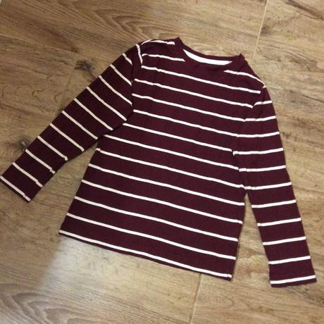 Bavlněné tričko s proužkem, primark,122