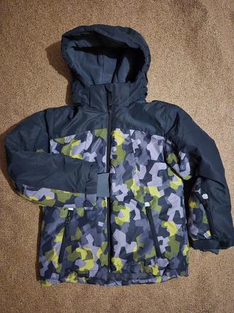 Chlapecká zimní bunda yfk vel. 134/140, 134