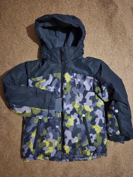 Chlapecká zimní bunda yfk vel. 134/140, 134
